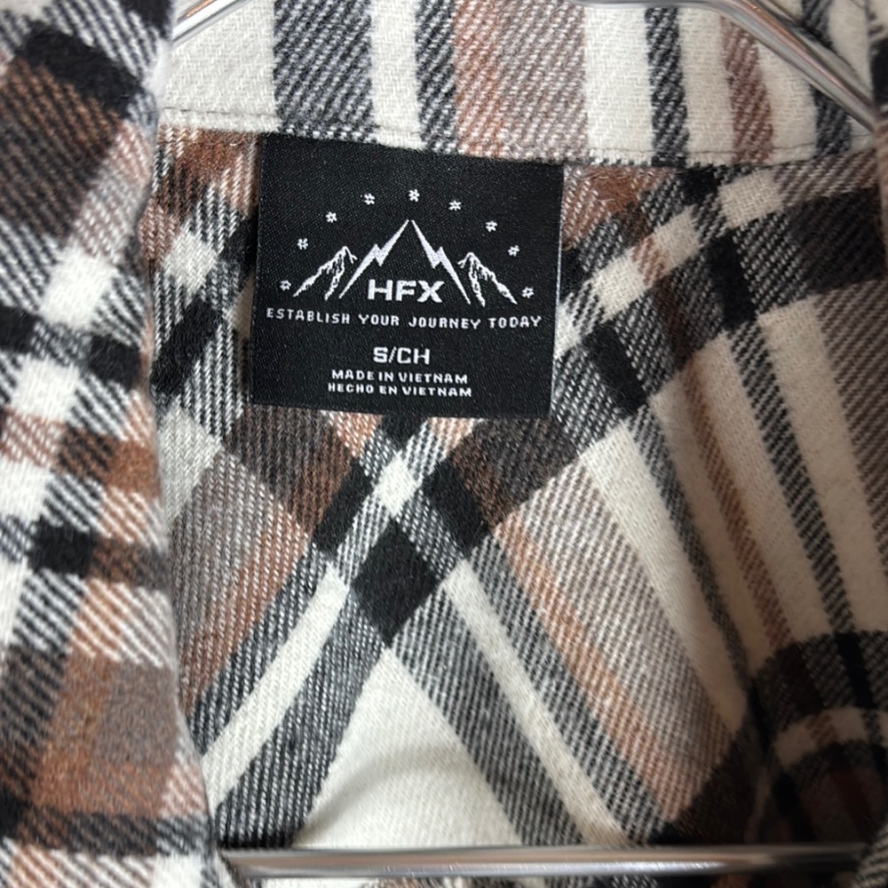 HFX > Plaid Shacket Small - Picture 3 of 10